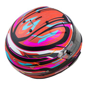 Zamp RZ - 70E Switch Matte Graphic Racing Helmet - FIA 8859 And Snell SA2020 - FAST RACER