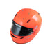 Zamp ZR-72 FIA 8859-2015 & Snell SA2020 Racing Helmet - Flo Orange - Top - Fast Racer