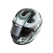 Zamp ZR - 72 Graphic Racing Helmet FIA8859 - 2015 - Snell SA2020 Made In Italy - FAST RACER