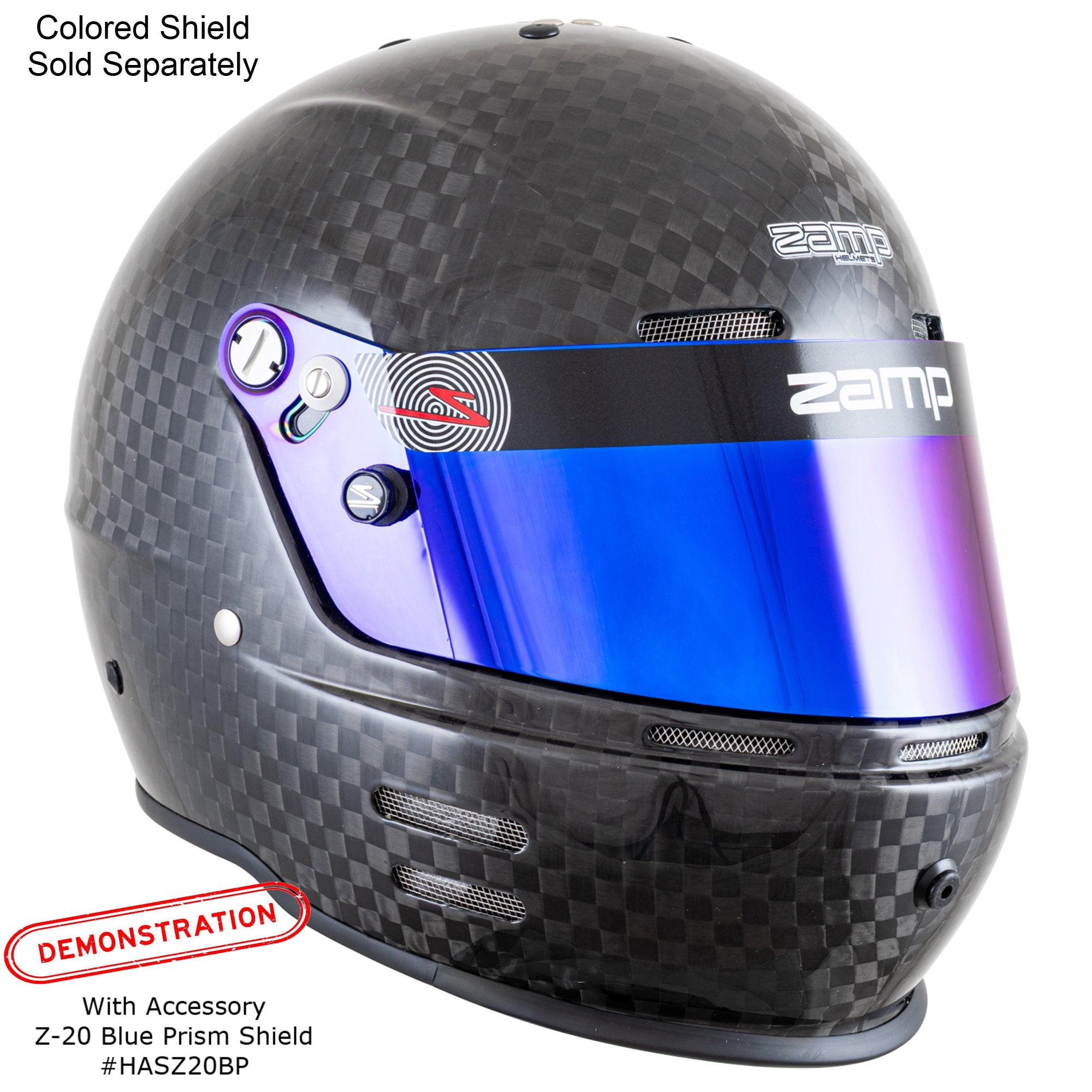 Buy Zamp RZ-66C Carbon Racing Helmet Snell SA2025 - Fast Racer — FAST RACER