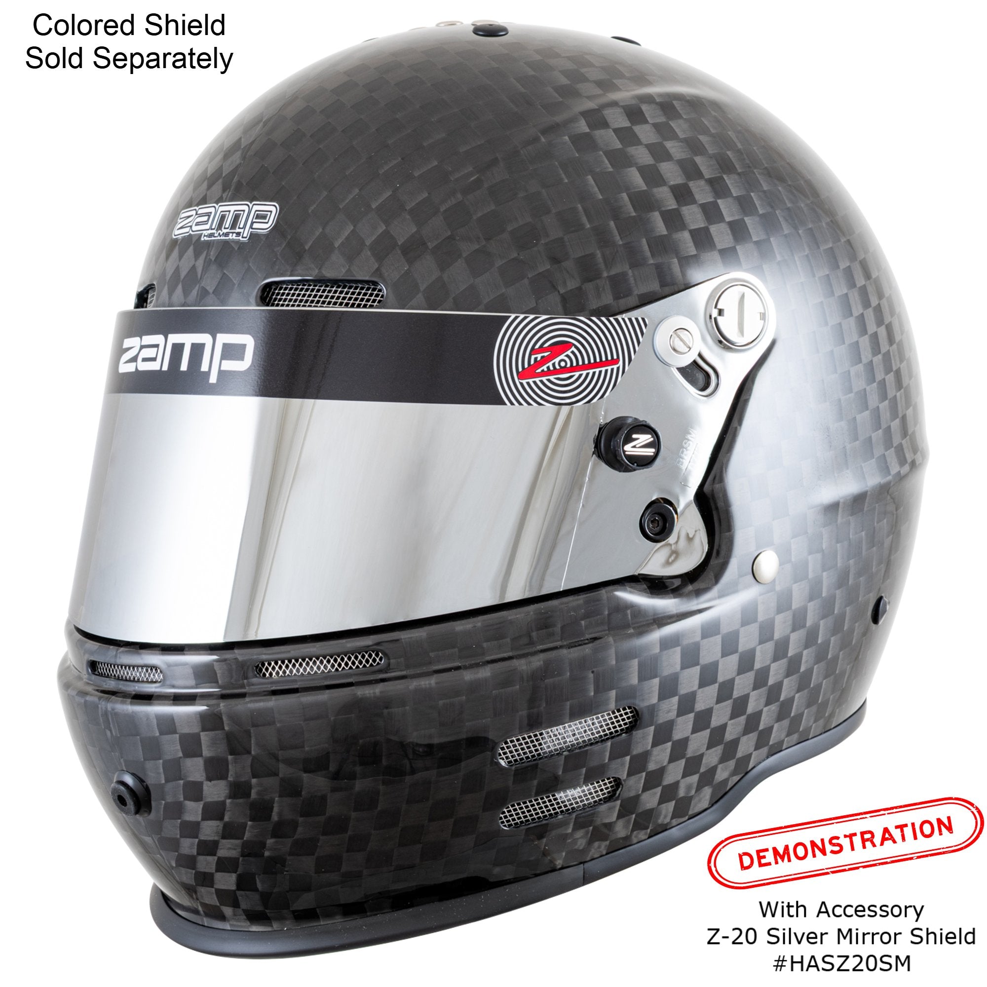 Buy Zamp RZ-66C Carbon Racing Helmet Snell SA2025 - Fast Racer — FAST RACER