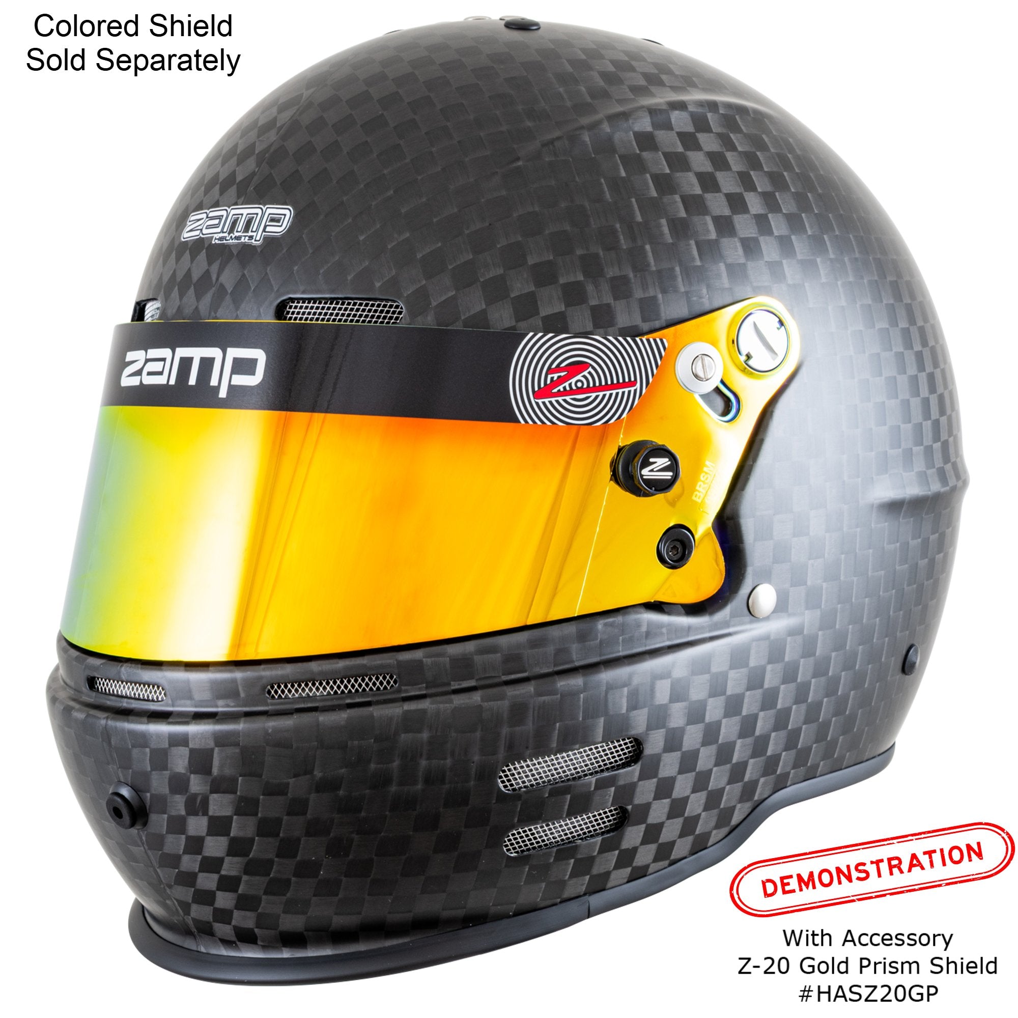 Buy Zamp RZ-66C Carbon Racing Helmet Snell SA2025 - Fast Racer