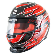 Zamp RZ - 67D Graphics Carbon Dirt Performance Racing Helmet with Color Match Interior - Snell SA2025 - FAST RACER