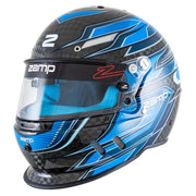Zamp RZ - 67D Graphics Carbon Dirt Performance Racing Helmet with Color Match Interior - Snell SA2025 - FAST RACER
