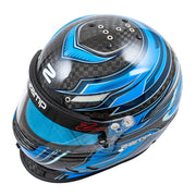 Zamp RZ - 67D Graphics Carbon Dirt Performance Racing Helmet with Color Match Interior - Snell SA2025 - FAST RACER