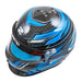 Zamp RZ - 67D Graphics Carbon Dirt Performance Racing Helmet with Color Match Interior - Snell SA2025 - FAST RACER