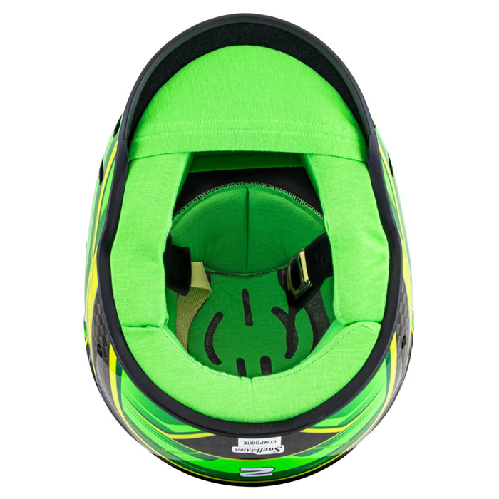 Zamp RZ - 67D Graphics Carbon Dirt Performance Racing Helmet with Color Match Interior - Snell SA2025 - FAST RACER