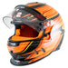 Zamp RZ - 67D Graphics Carbon Dirt Performance Racing Helmet with Color Match Interior - Snell SA2025 - FAST RACER