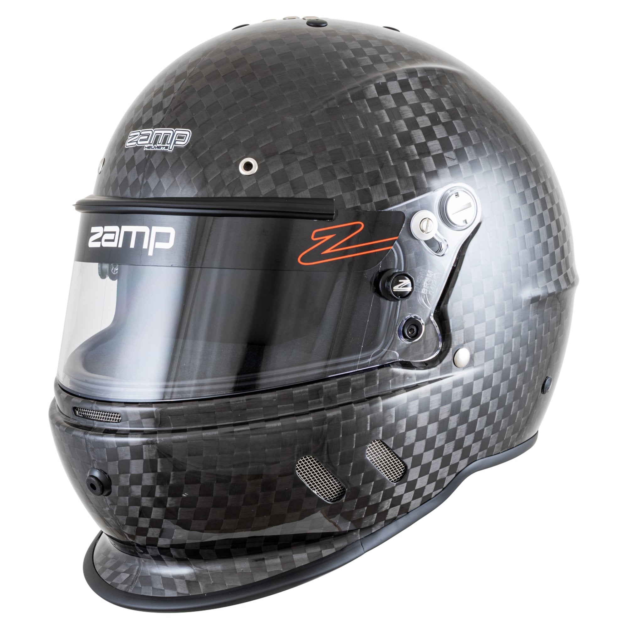 Zamp Racing Helmet Zamp RZ-67D Carbon Dirt Performance Race Helmet Snell SA2025 - Fast ...