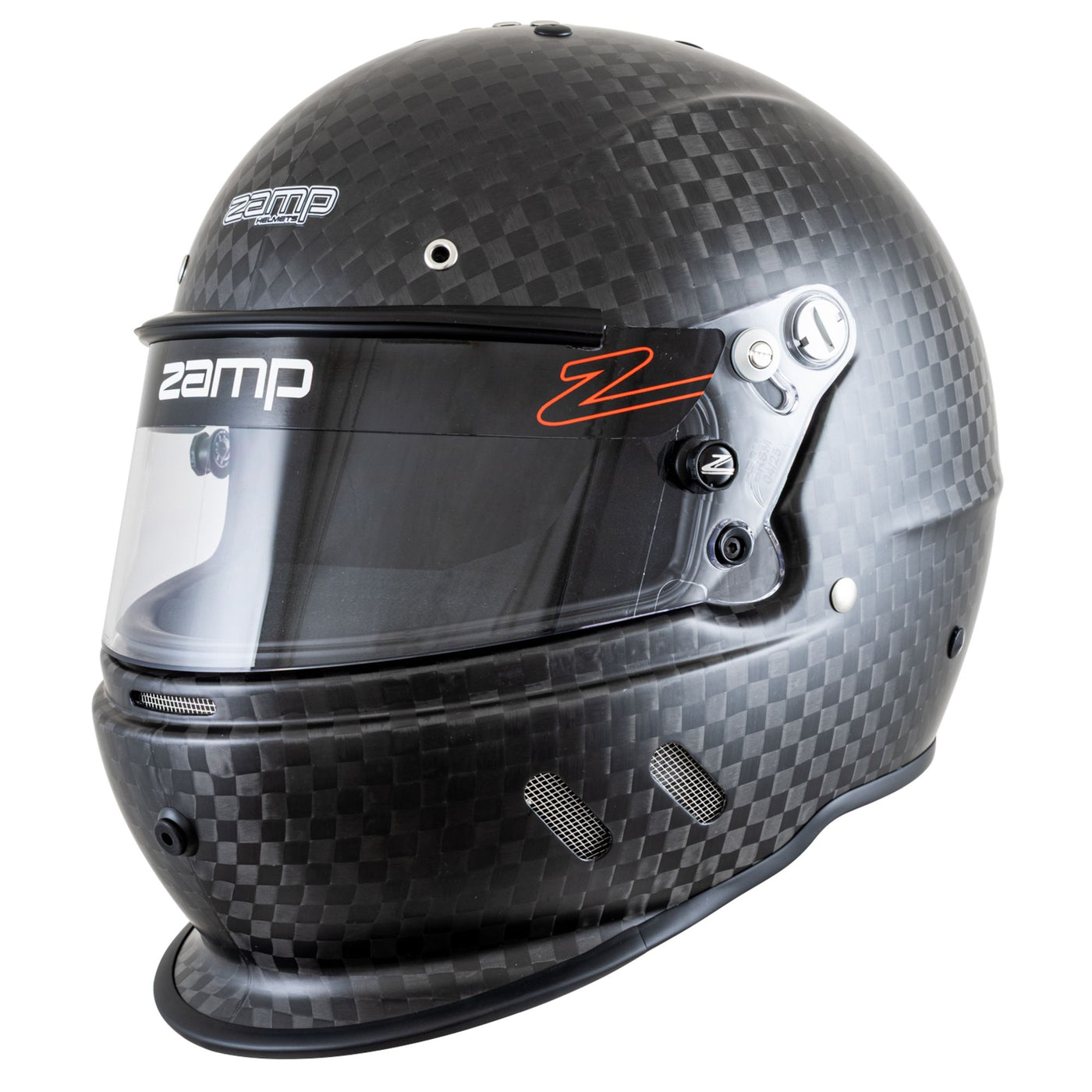 Zamp Racing Helmet Zamp RZ-67D Carbon Dirt Performance Race Helmet Snell SA2025 - Fast ...