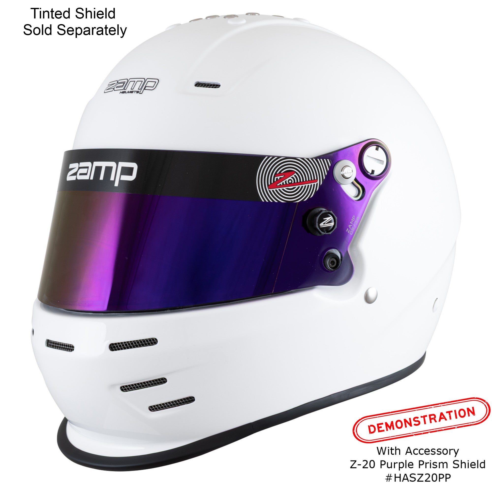 Zamp RZ-38 Motorsports Racing Helmet Snell SA2025 - Fast Racer