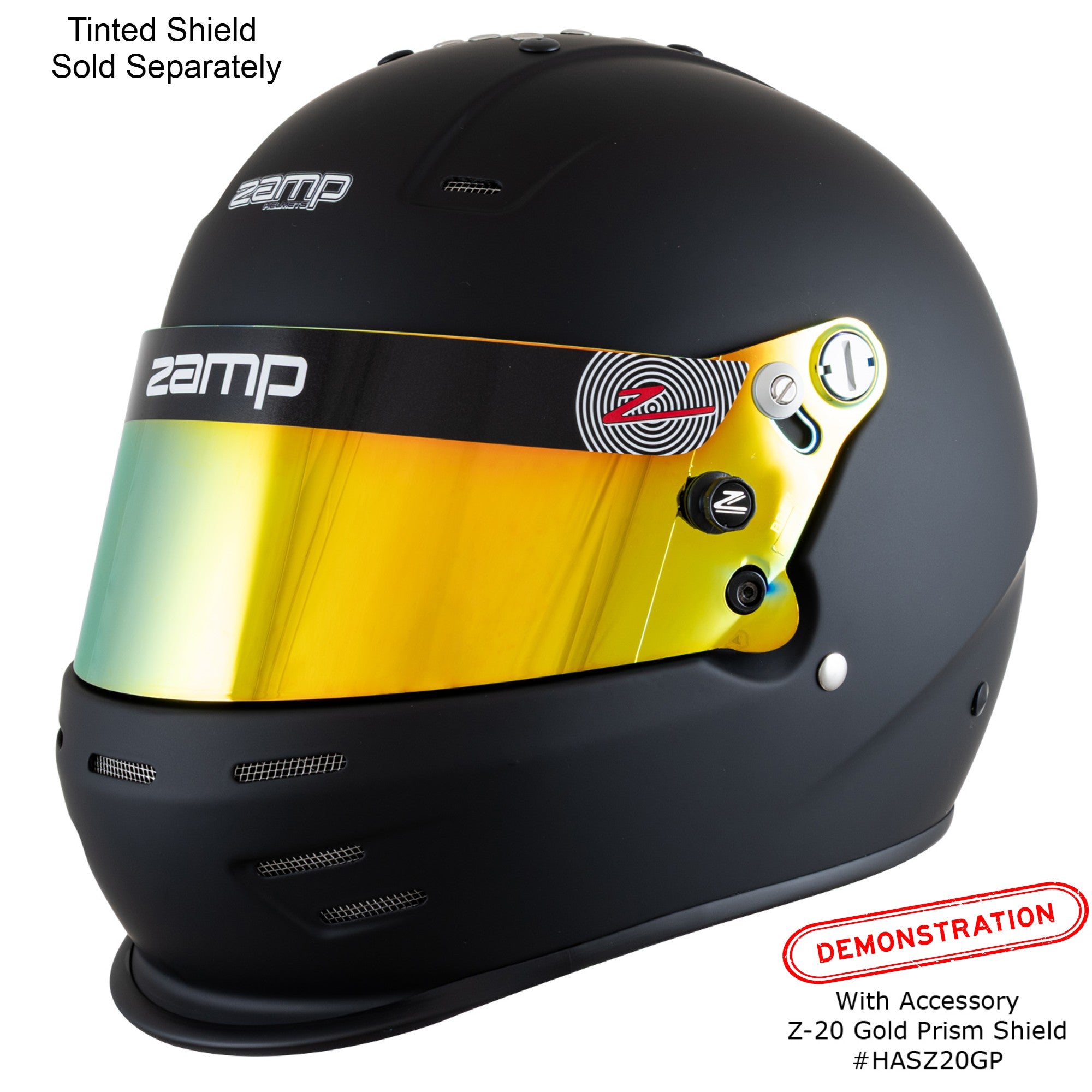 Zamp RZ-38 Motorsports Racing Helmet Snell SA2025 - Fast Racer