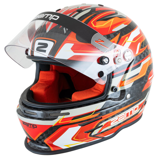 Zamp RZ - 48Y Carbon Graphics Youth Racing Helmet FIA/Snell CMR - SFI 24.1 - FAST RACER