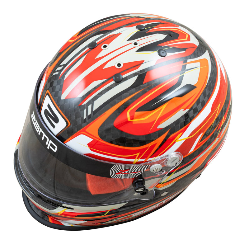 Zamp RZ - 48Y Carbon Graphics Youth Racing Helmet FIA/Snell CMR - SFI 24.1 - FAST RACER