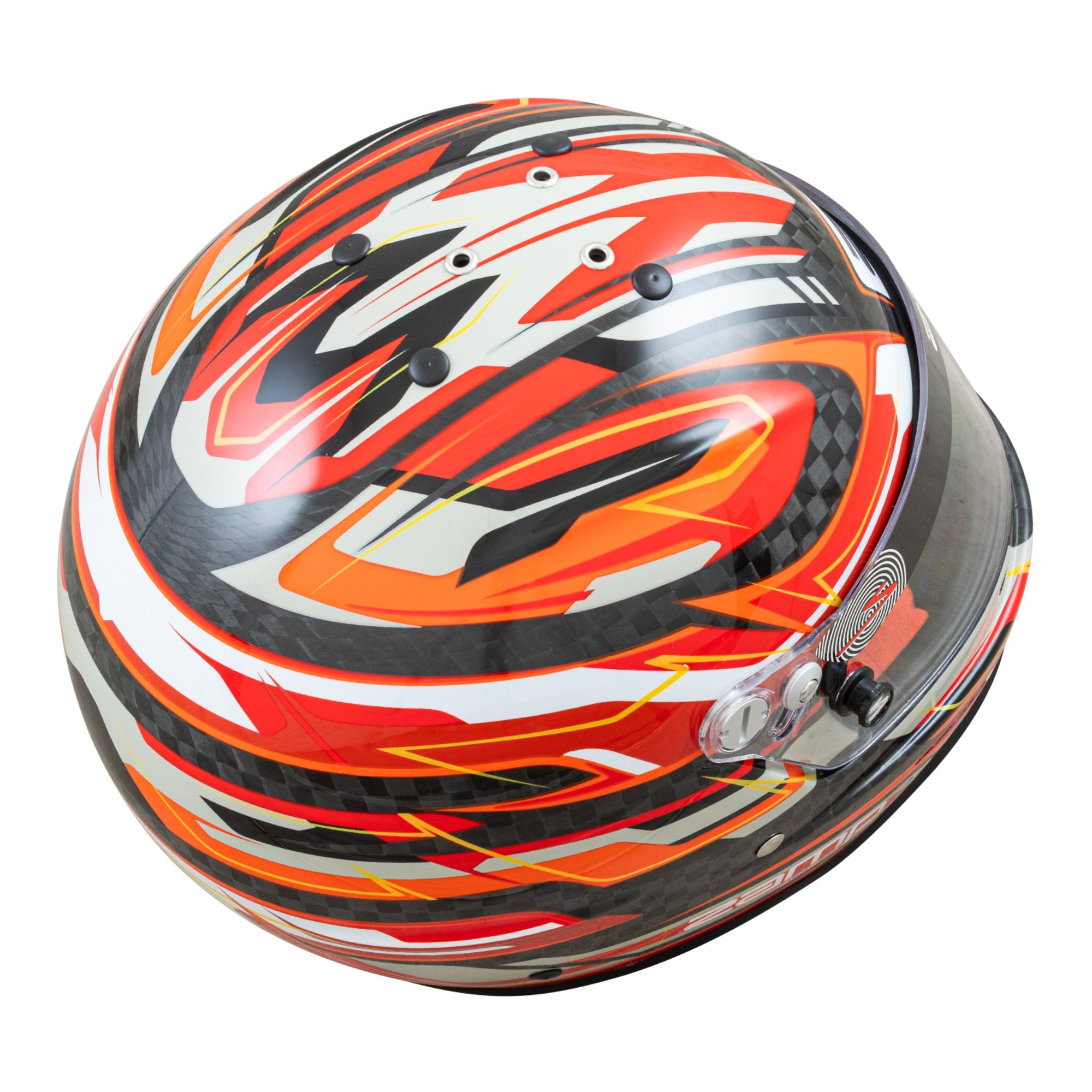 Zamp RZ-48Y Carbon Graphics Youth Racing Helmet FIA/Snell CMR