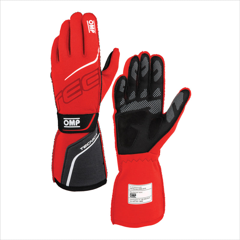 OMP TECNICA V2 Racing Gloves FIA - SFI - FAST RACER