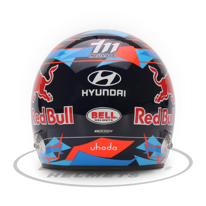 Bell 1:2 Scale Mini Helmet Thierry Neuville 2023 - Back - Fast Racer