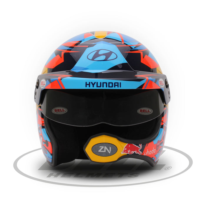 Bell 1:2 Scale Mini Helmet Thierry Neuville 2023 - Front - Fast Racer
