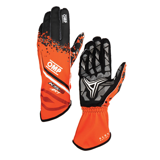 OMP KS - 2 ART V2 Kart Gloves - Youth / Kids Sizes - Fast Racer