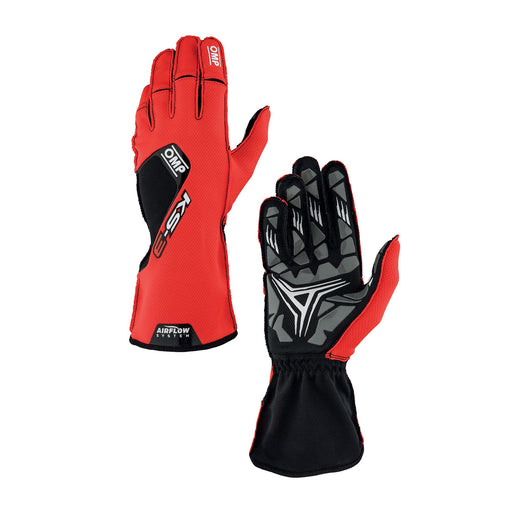 OMP KS - 3 Kart Gloves / 2026 Model - FAST RACER