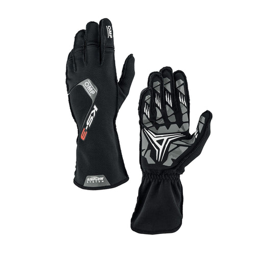 OMP KS - 3 Kart Gloves / 2026 Model - Fast Racer