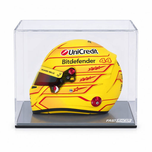 Lewis Hamilton 2026 Season F1 Mini Helmet & Display Case Bundle - FAST RACER