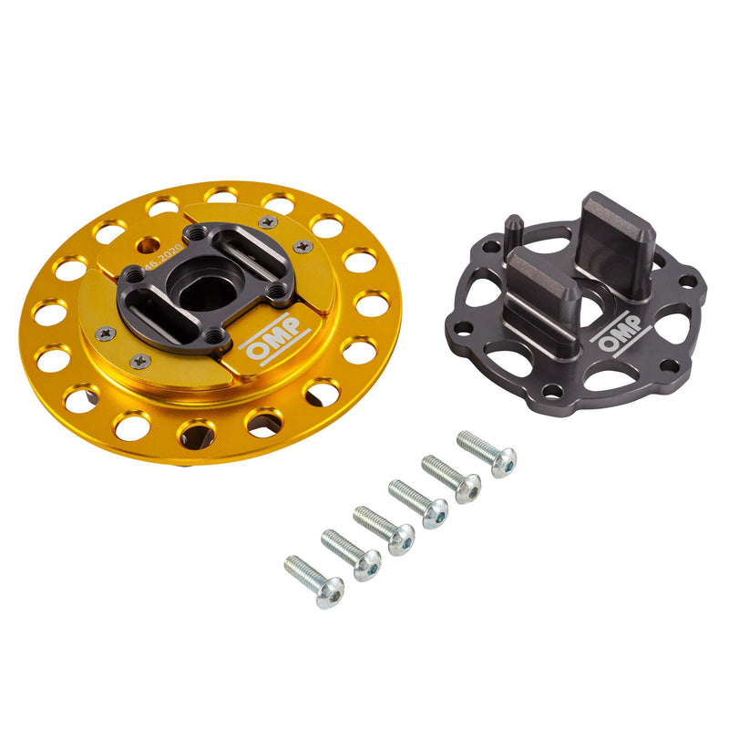 OMP Lightweight Quick Release Steering Wheel Boss (Paddle Shift) - FAST RACER