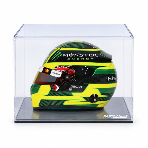 Oscar Piastri 2026 Season F1 Australian GP Mini Helmet & Display Case Bundle - FAST RACER