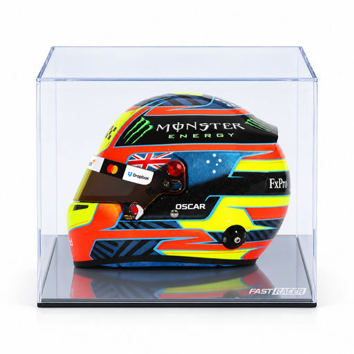 Oscar Piastri 2026 Season F1 Mini Helmet & Display Case Bundle - FAST RACER