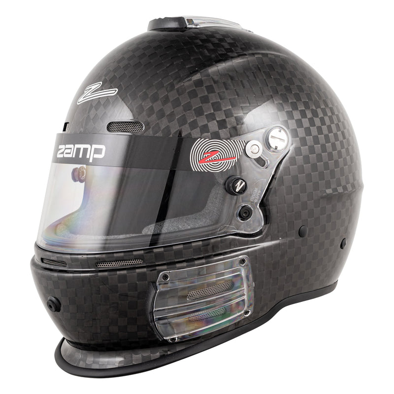 Zamp RZ - 64C Large Weave Carbon Snell SA2020 Racing Helmet - FAST RACER
