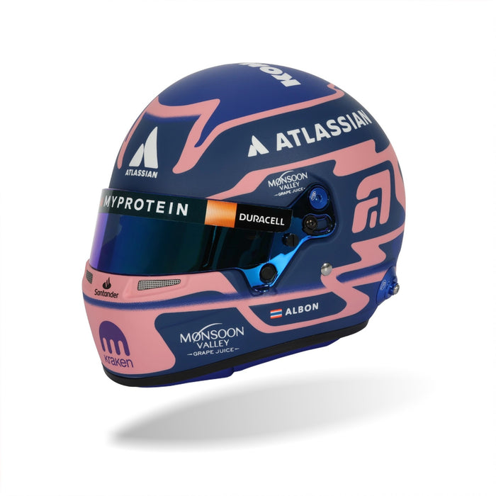 Bell 1:2 Scale F1 Mini Helmet Alex Albon / Williams - 2025 F1 Season - FAST RACER