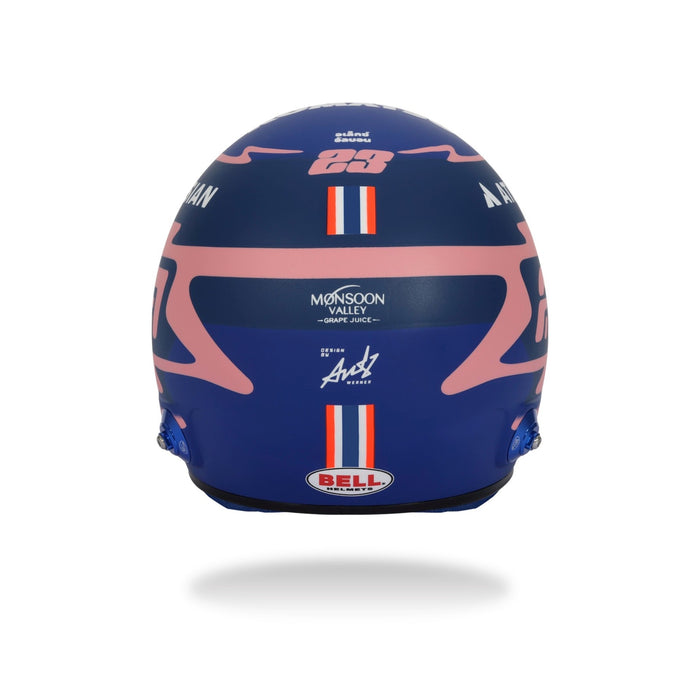 Bell 1:2 Scale F1 Mini Helmet Alex Albon / Williams - 2025 F1 Season - FAST RACER