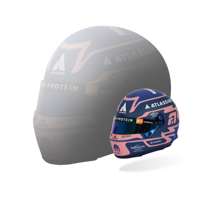 Bell 1:2 Scale F1 Mini Helmet Alex Albon / Williams - 2025 F1 Season - FAST RACER