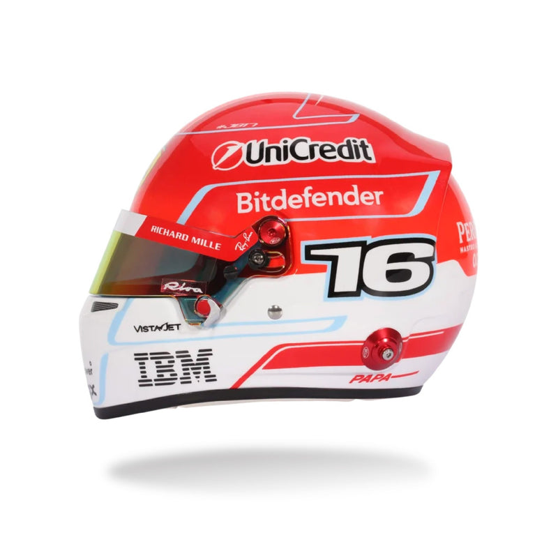 Bell Charles Leclerc 1:2 Scale F1 Mini Helmet / Ferrari - 2026 F1 Season - FAST RACER