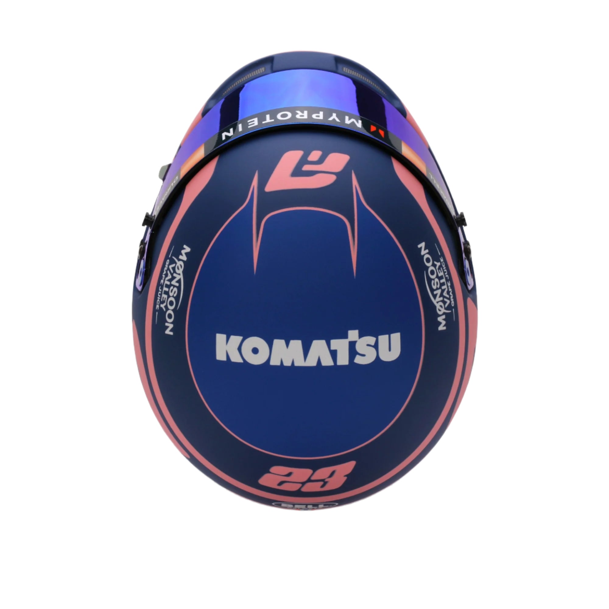 Bell 1:2 Scale F1 Mini Helmet Alex Albon 2024 Williams Formula 1