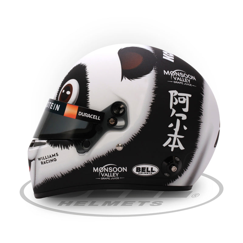 Bell 1:2 Scale F1 Mini Helmet Alex Albon China GP 2024 Williams