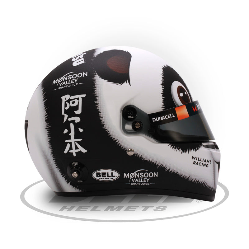 Bell 1:2 Scale F1 Mini Helmet Alex Albon China GP 2024 Williams Bell 1:2 Scale F1 Mini Helmet Alex Albon China GP 2024 Williams