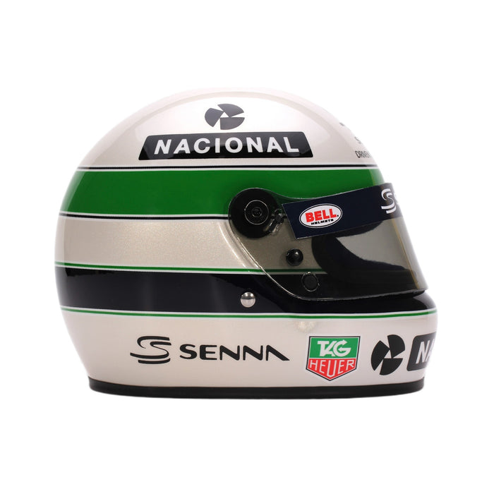Bell 1:2 Scale Mini Helmet Replica Ayrton Senna 30 Years Legacy - FAST RACER