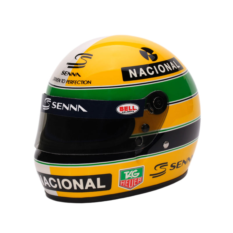 Bell 1:2 Scale Mini Helmet Replica Ayrton Senna 30 Years Legacy