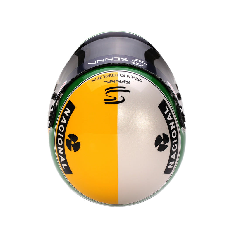 Bell 1:2 Scale Mini Helmet Replica Ayrton Senna 30 Years Legacy - FAST RACER