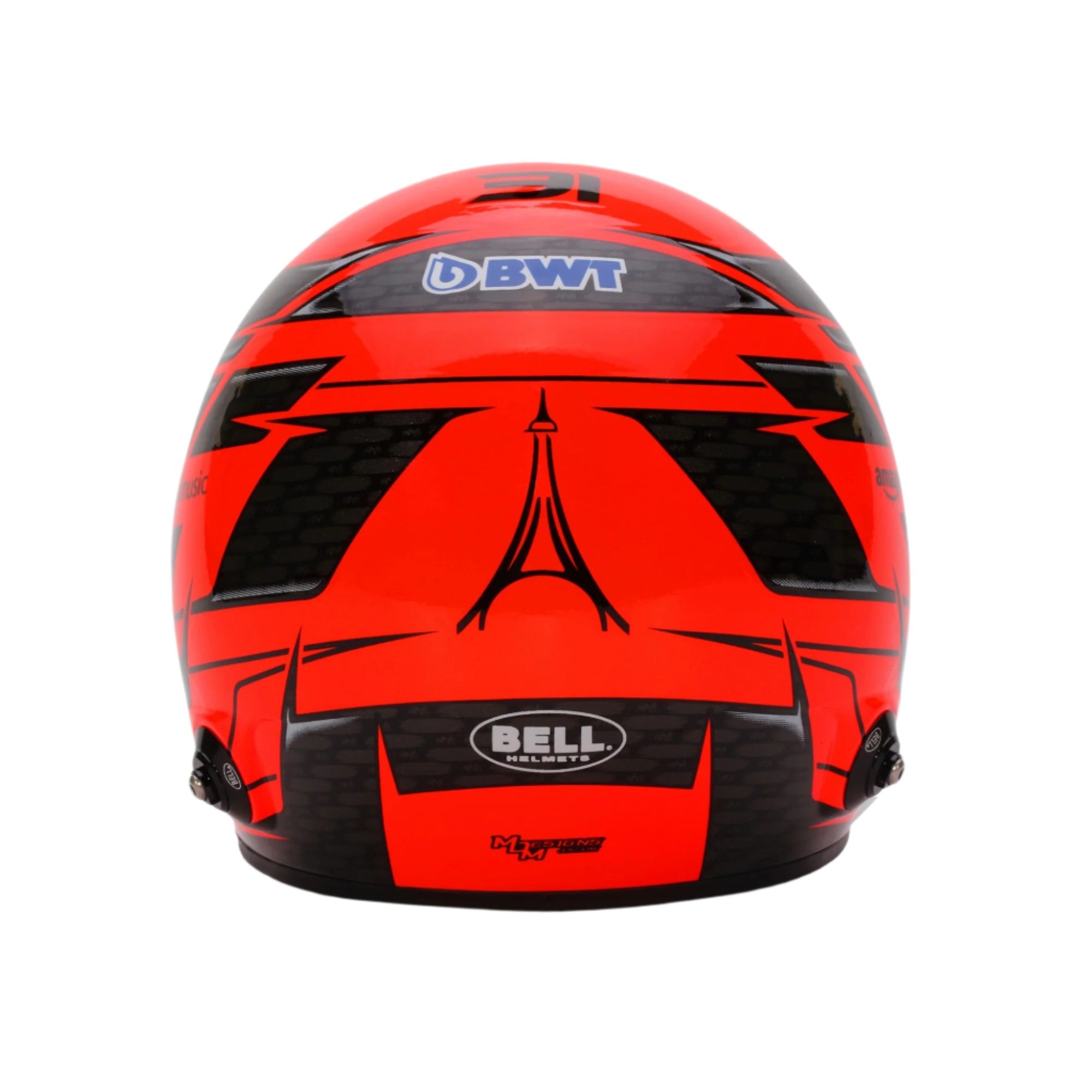 Bell 1:2 Scale F1 Mini Helmet Esteban Ocon 2024 Alpine Formula 1