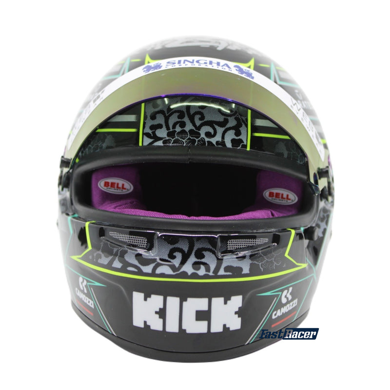 Bell 1:2 Scale F1 Mini Helmet Guanyu Zhou 2024 Sauber - FAST RACER