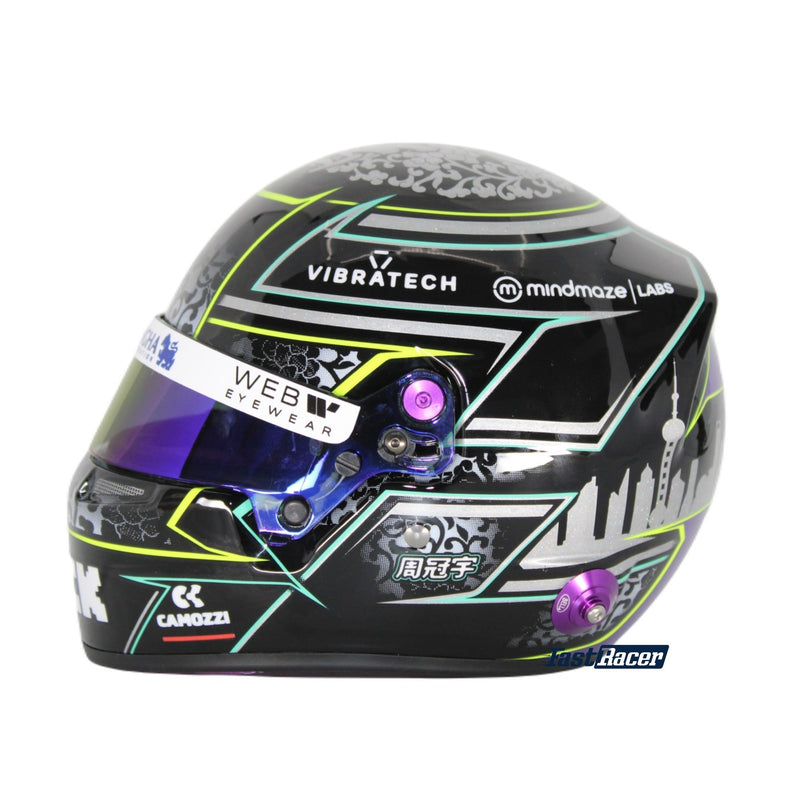 Bell 1:2 Scale F1 Mini Helmet Guanyu Zhou 2024 Sauber - FAST RACER