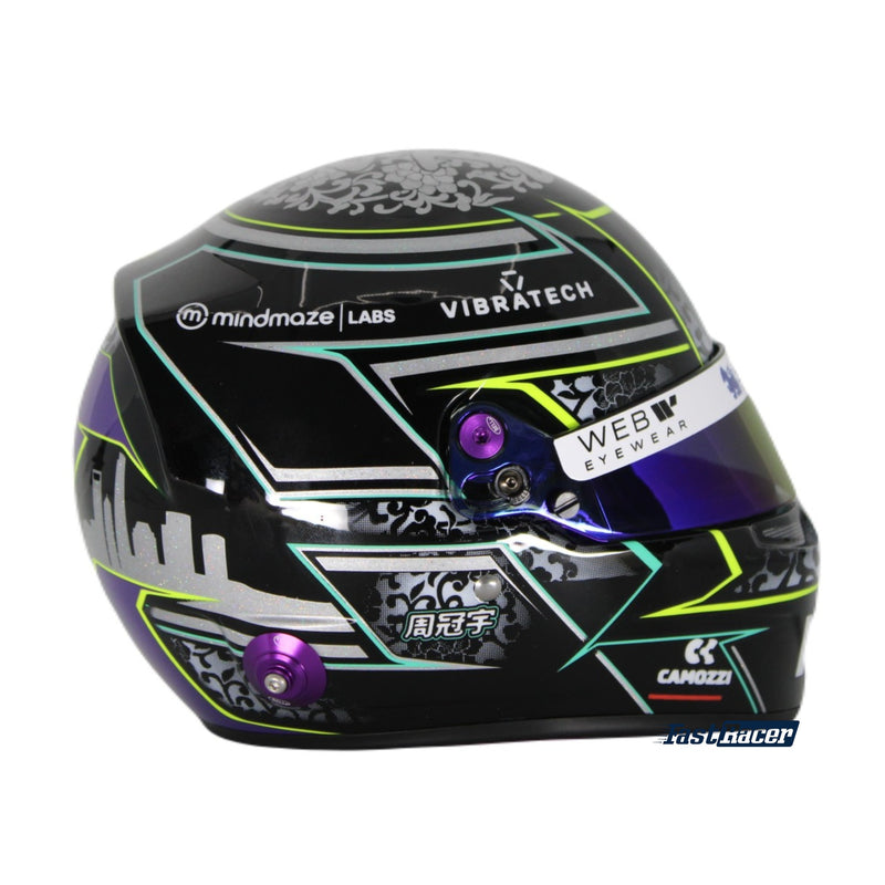 Bell 1:2 Scale F1 Mini Helmet Guanyu Zhou 2024 Sauber - FAST RACER