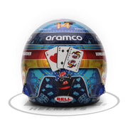 Bell Collectable 1:2 Scale Mini Helmet Fernando Alonso 2023 Aston Martin Las Vegas GP - FAST RACER