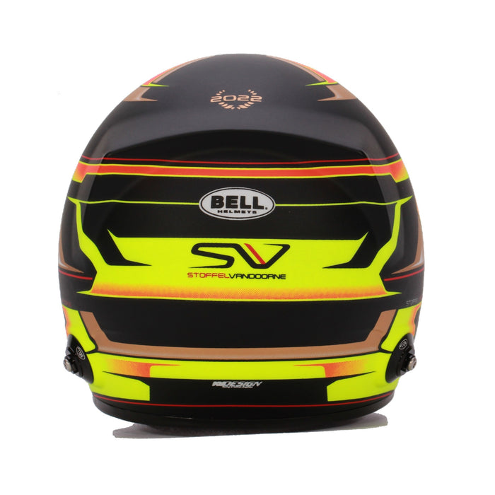Bell Collectable 1:2 Scale Mini Helmet Stoffel Vandoorne 2023 Formula E DS Penske - Back - Fast Racer