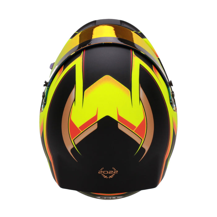 Bell Collectable 1:2 Scale Mini Helmet Stoffel Vandoorne 2023 Formula E DS Penske - Top - Fast Racer