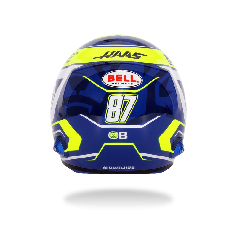 Bell 1:2 Scale F1 Mini Helmet Oliver Bearman / Haas - 2026 F1 Season - FAST RACER