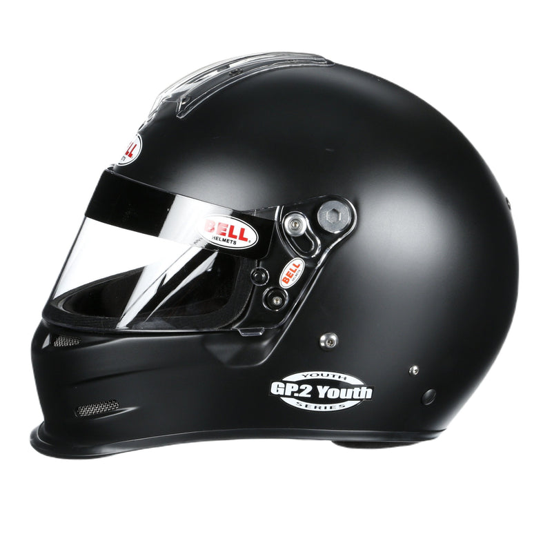 bell youth attack bike helmet Bell GP2 Youth Kart and Auto Racing Helmet SFI 24.1, SFI 24.1 | White