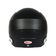 Rear view of the Bell GT6 PRO Racing Helmet - Snell SA2025 / FIA8859 in Black color at FAST RACER
